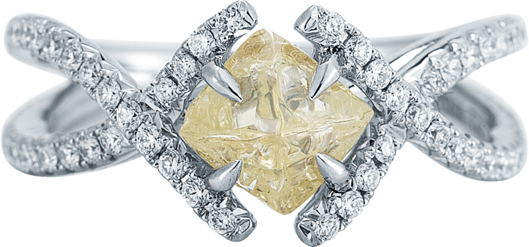 Platinum or Gold Twisted Vine Wedding Ring | Olivia Ewing